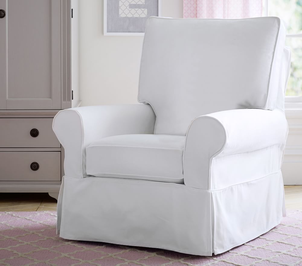 Slipcovered outlet glider rocker