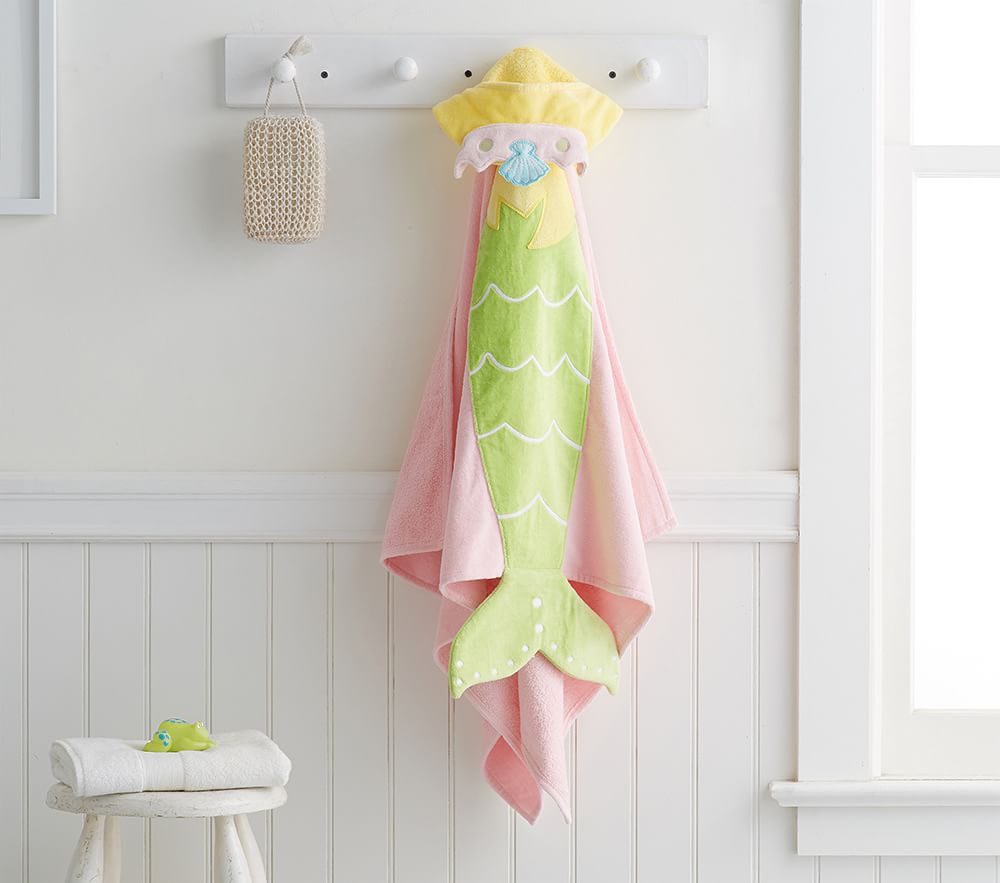 Mud pie hooded towel deals mermaid