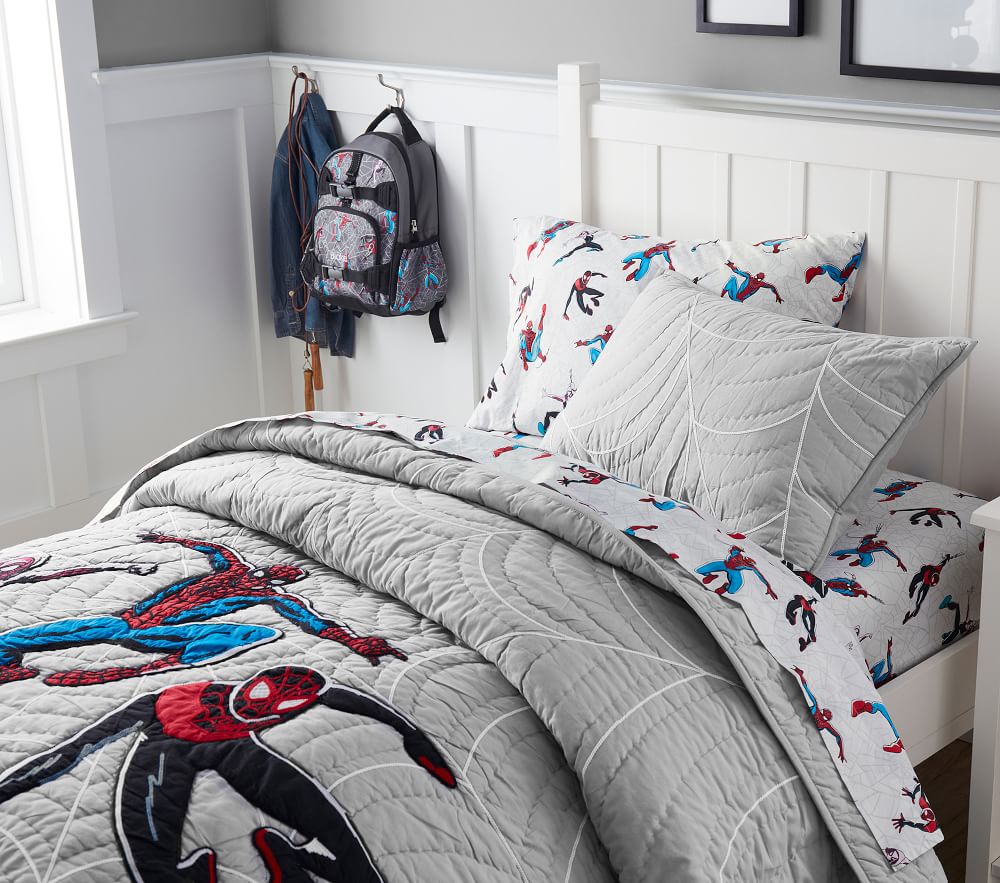 Pottery barn cheap spiderman sheets