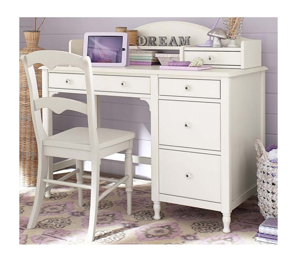 Juliette Kids Storage Desk & Hutch