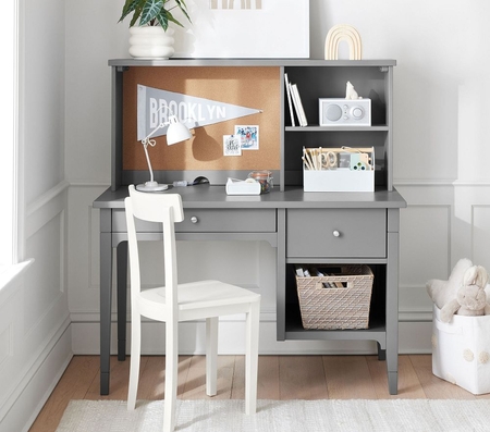 Juliette storage deals desk & hutch